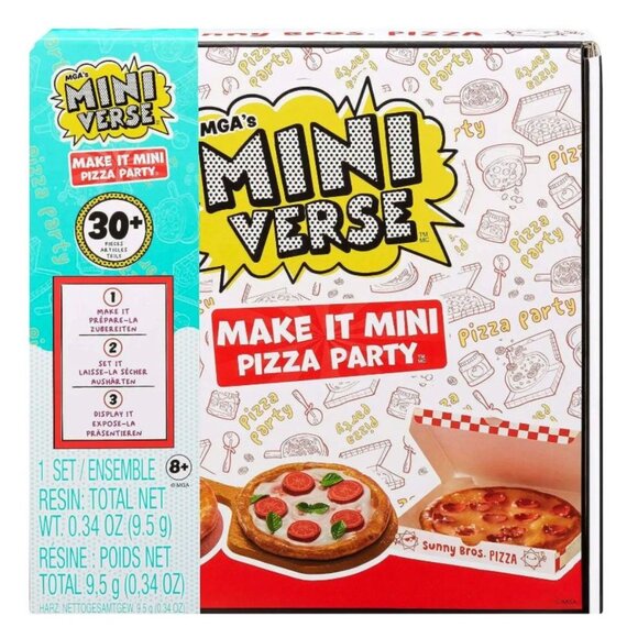 MGA's Miniverse - Make It Mini Pizza Party - Picture 2 of 4